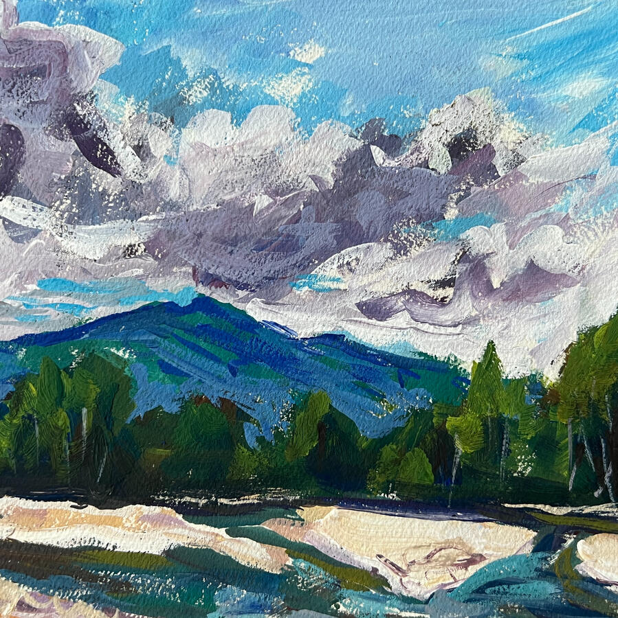 Cloud Mountain River